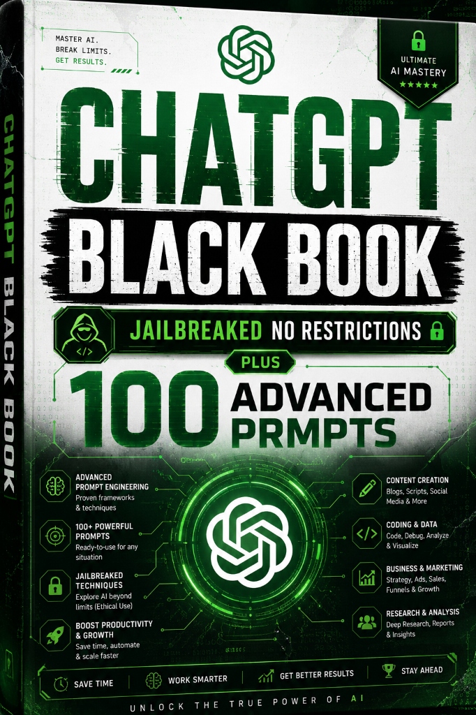 ChatGPT Black Book Cover