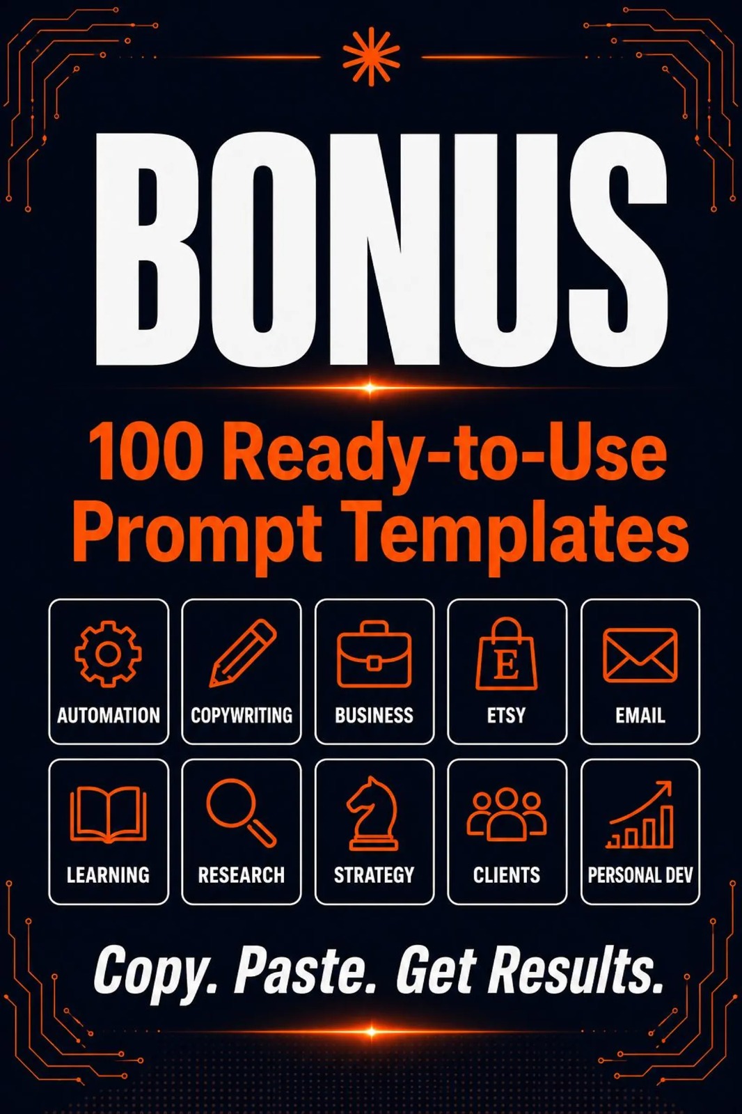 Bonus templates dark theme